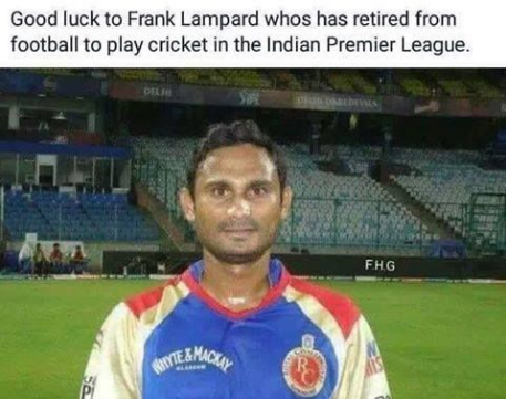 Wow! 'Frank Lampard' Banting Stir Jadi Pemain Cricket